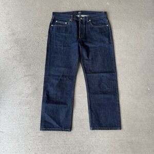 A.P.C. New Standard Jeans Men's 30x25 Raw Denim Button Fly Made in Macau